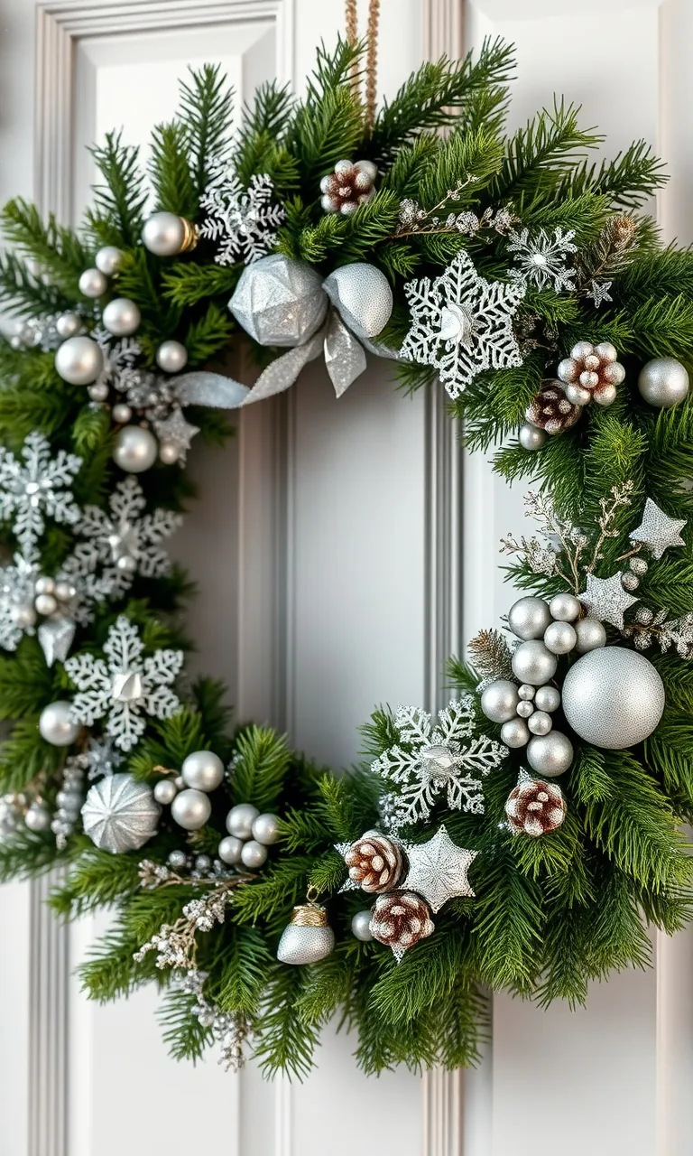 3. Winter Wonderland Wreath