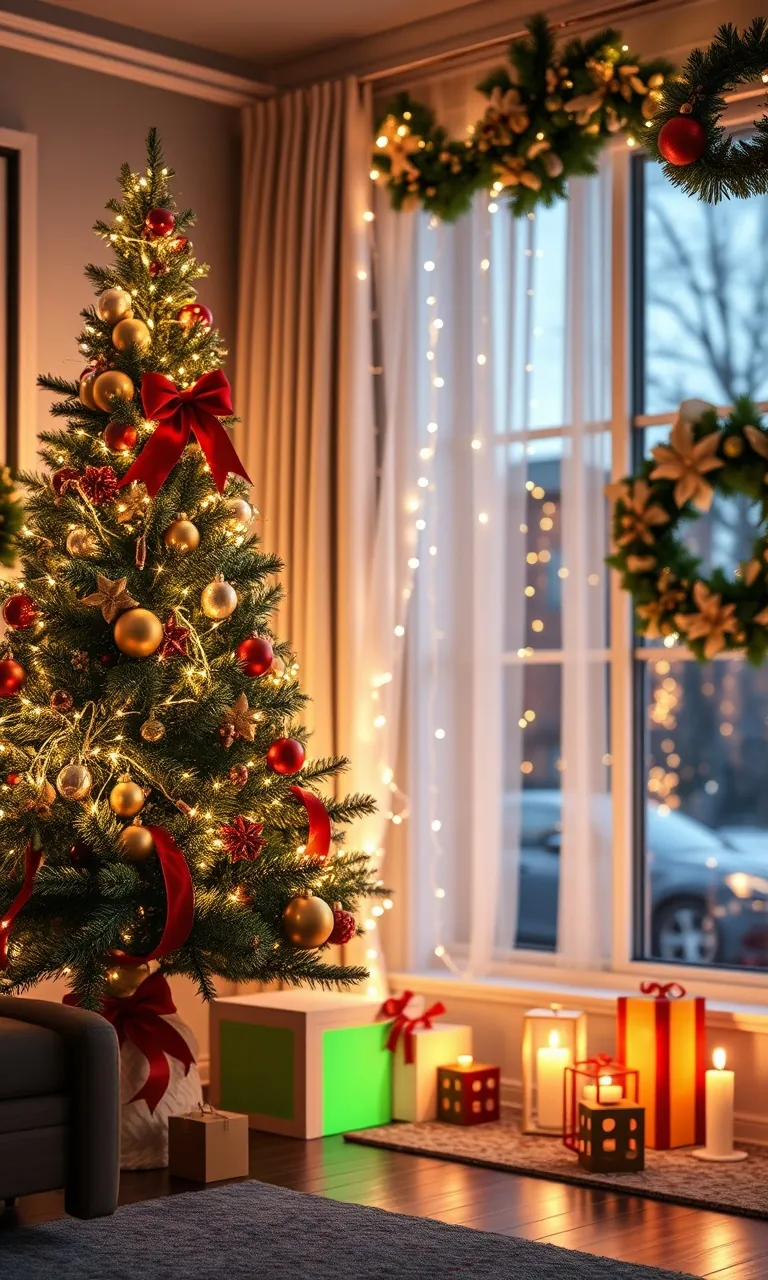 2. Twinkling Tree of Lights