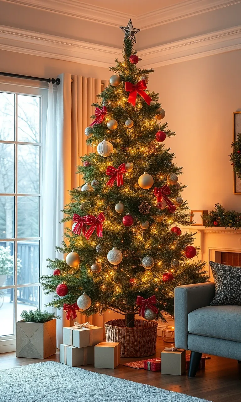 7. Twinkling Tree of Lights