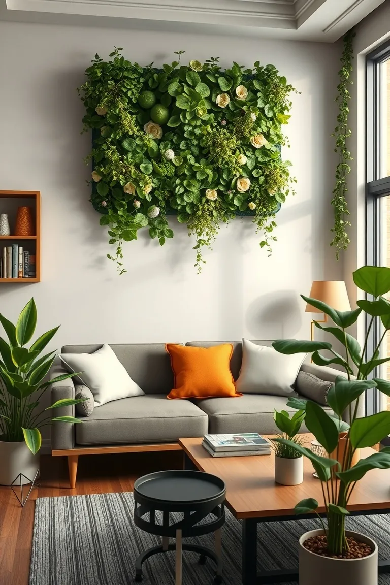 4. Living Wall Wonders