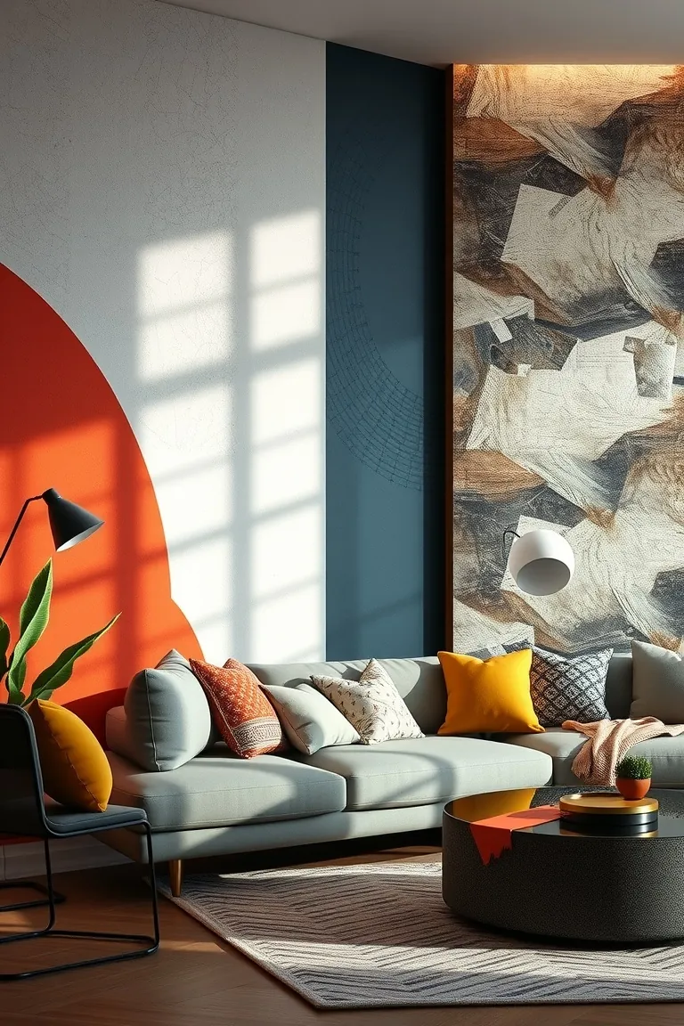 3. Dynamic Accent Walls