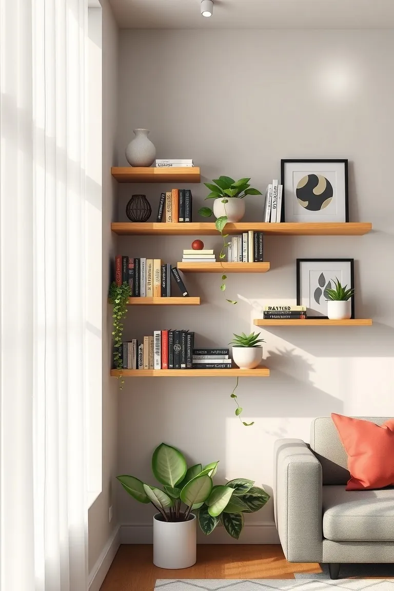 3. Go Vertical with Shelving Wonders