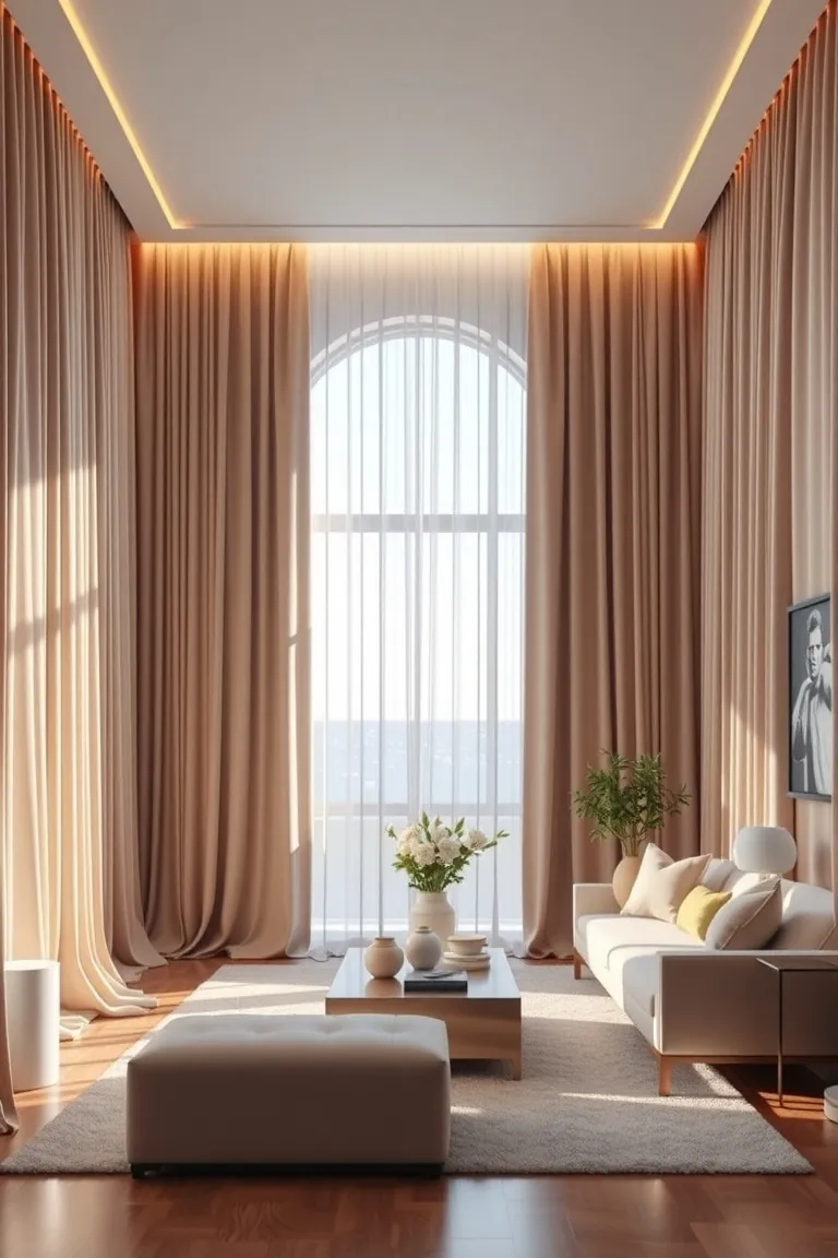 6. Dramatic Drapery Delight