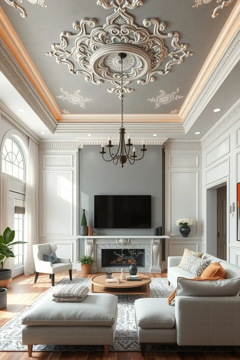 3. Statement Ceiling Spectacle