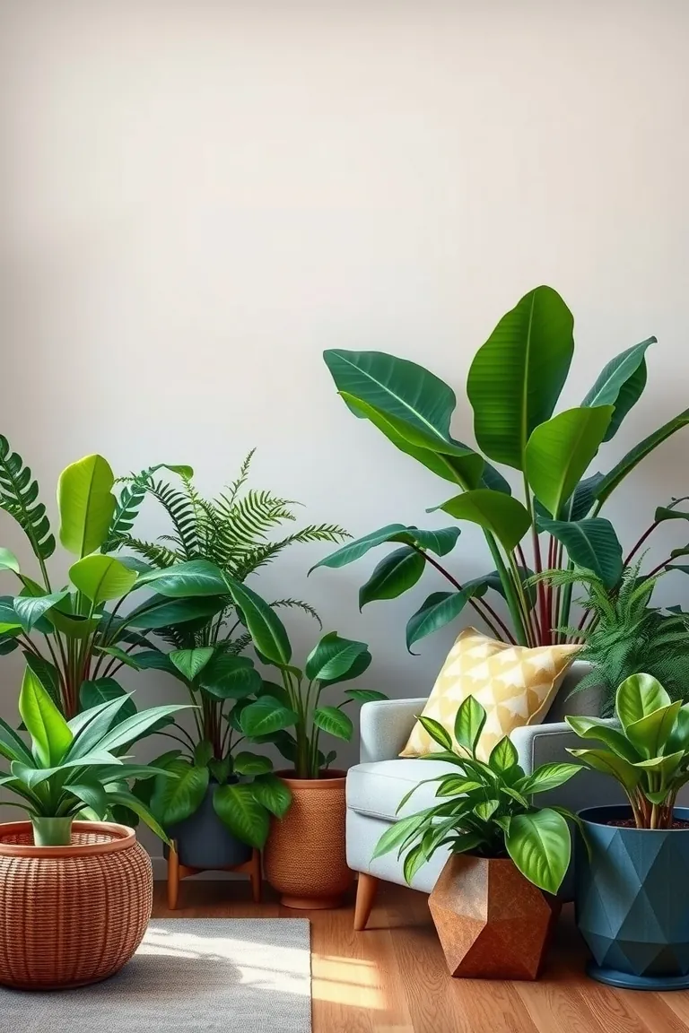7. Splashes of Greenery