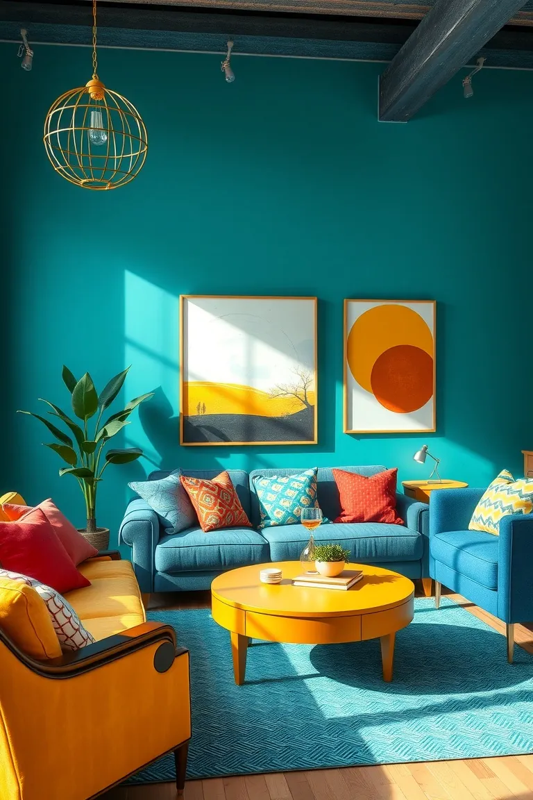 3. Bold Color Pop