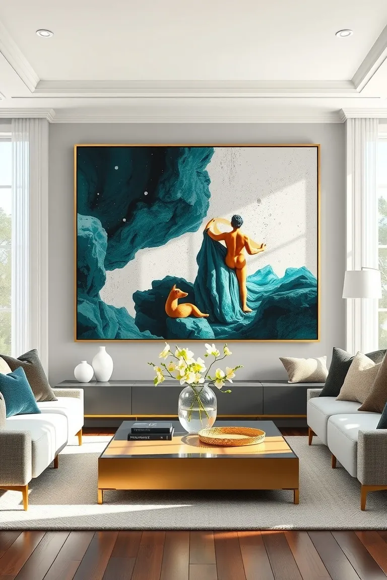 6. Finishing Flourish with Statement Art