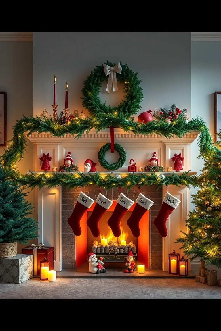 7. Merry Mantel Magic