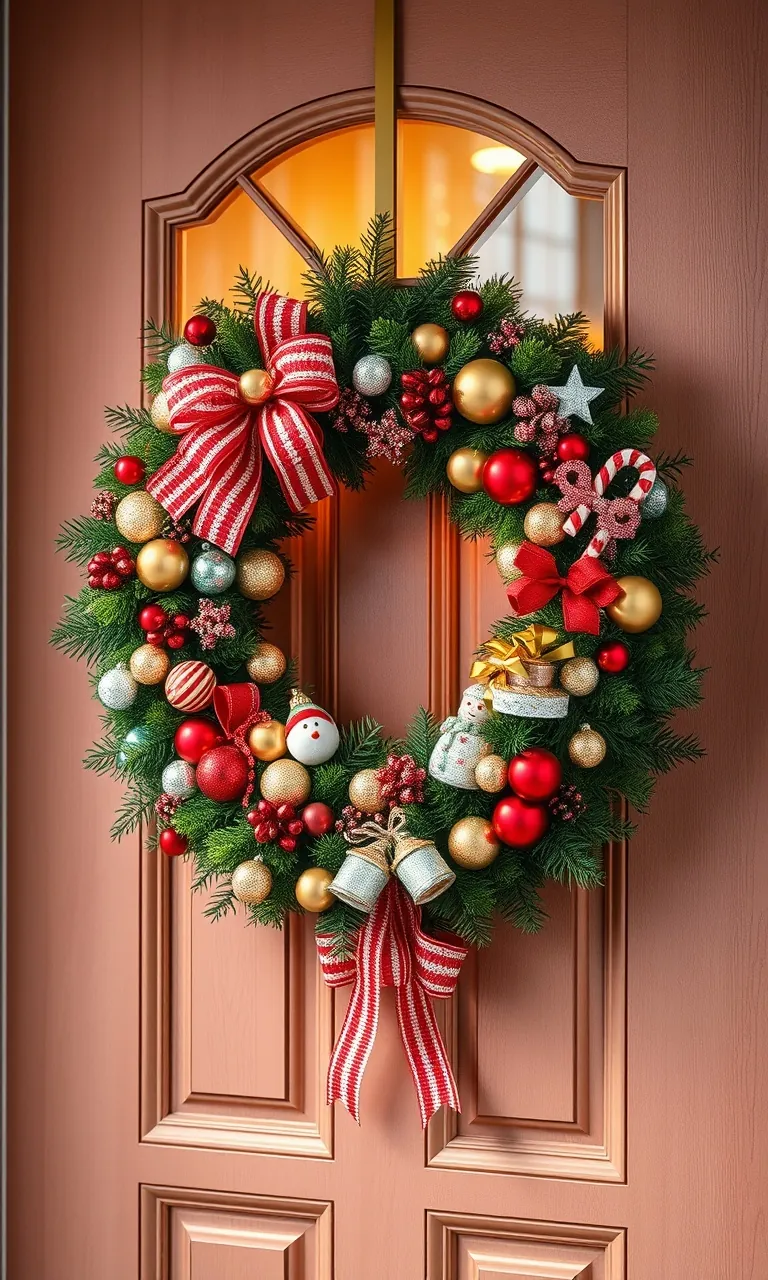 6. Whimsical Wonderland Wreath