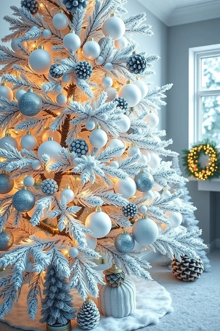 4. Glistening Frosted Wonderland