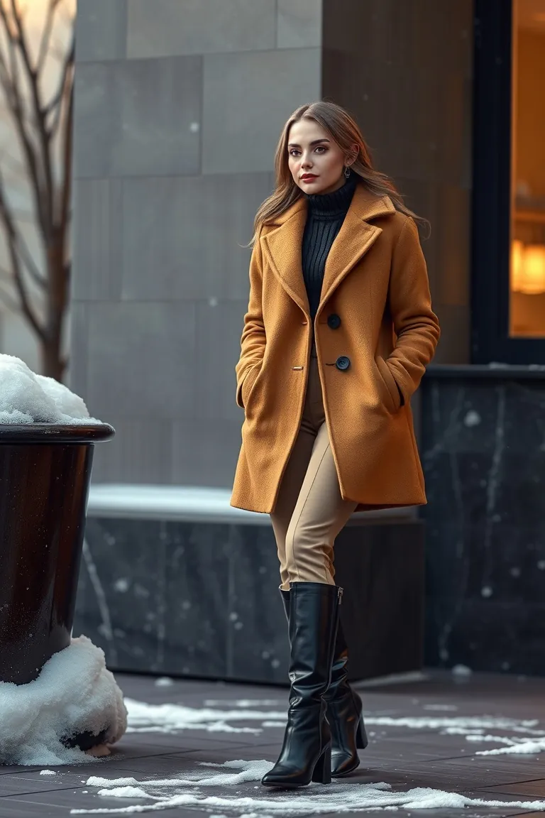 2. Chic Layers, Cozy Affairs